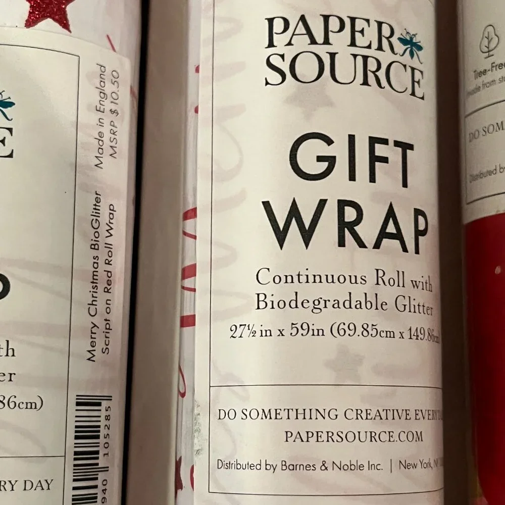 Christmas Wrapping Paper Bundle by Paper Source – 5 Rolls 🎄‎ (new) (hol/x)